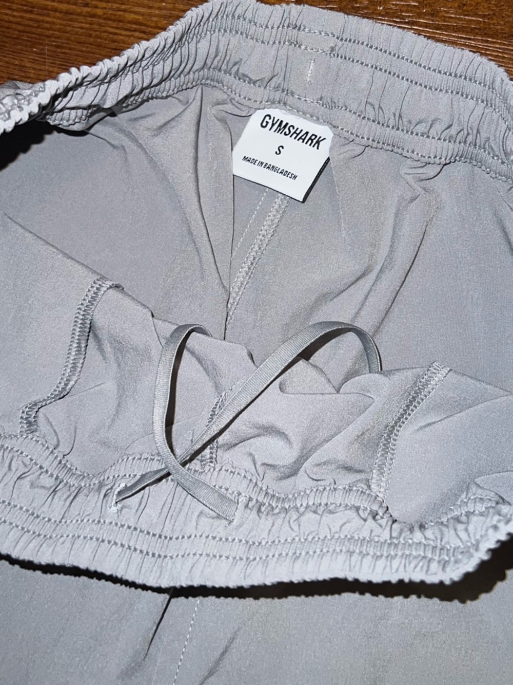 Gymshark Active Gray Drawstring Training Lightweight Track Pants Joggers Size S - Picture 9 of 11